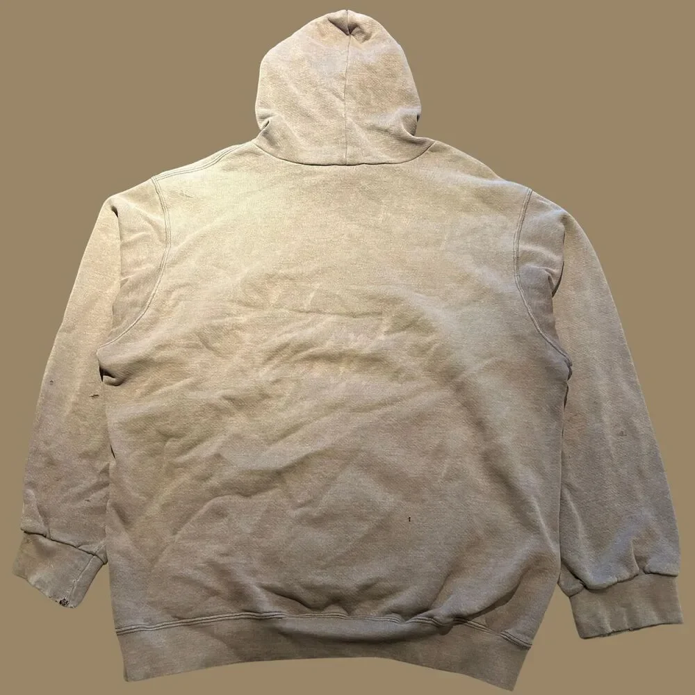 Vintage 90s Faded Nike Center Swoosh Hoodie Size Large / XL
